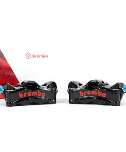 Cặp Heo Thắng Brembo Stylema 100mm Đen 1