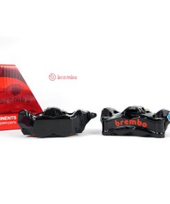 Cặp Heo Thắng Brembo Stylema 100mm Đen 2