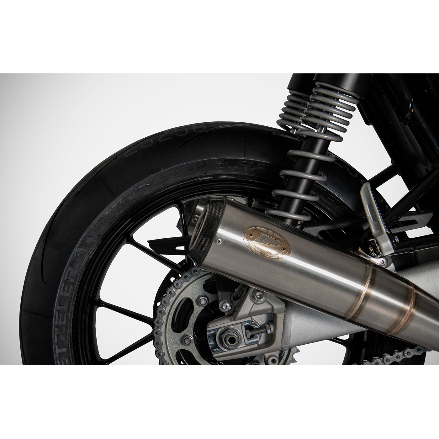Pô Zard SLIP-ONS CONICAL VERSION Triumph Speed Twin - Carbon 