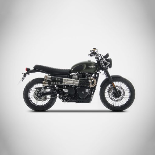 4140-scarico Triumph Street Scrambler - Zard Exhaust 1