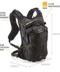 Balo Kriega Trail9 Adventure Backpack- đen 7