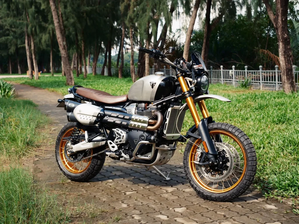 Mâm VMX Triumph size 19-17 Vàng