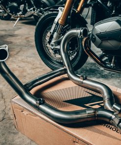 Cổ Pô Zard Titanium cho BMW R NineT 2023 (Ga Điện)