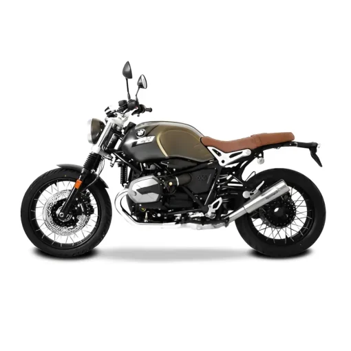 Pô Hp Corse Slip on Bmw R NineT - Bạc