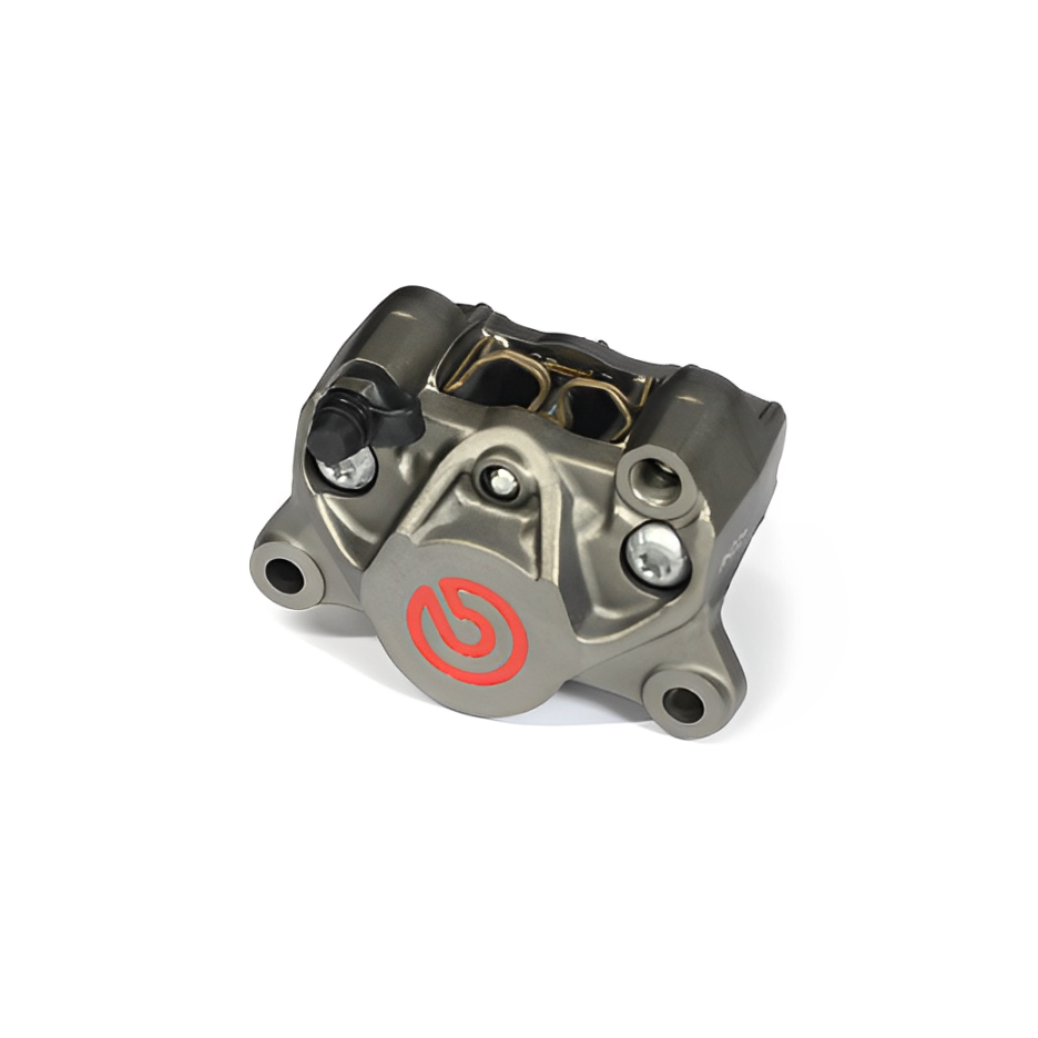 Heo Brembo 2 Pis đối xứng logo đỏ